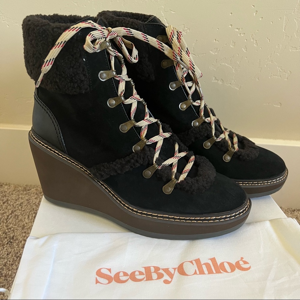 See by Chloe Womens boots New…size 41 or size 10.5